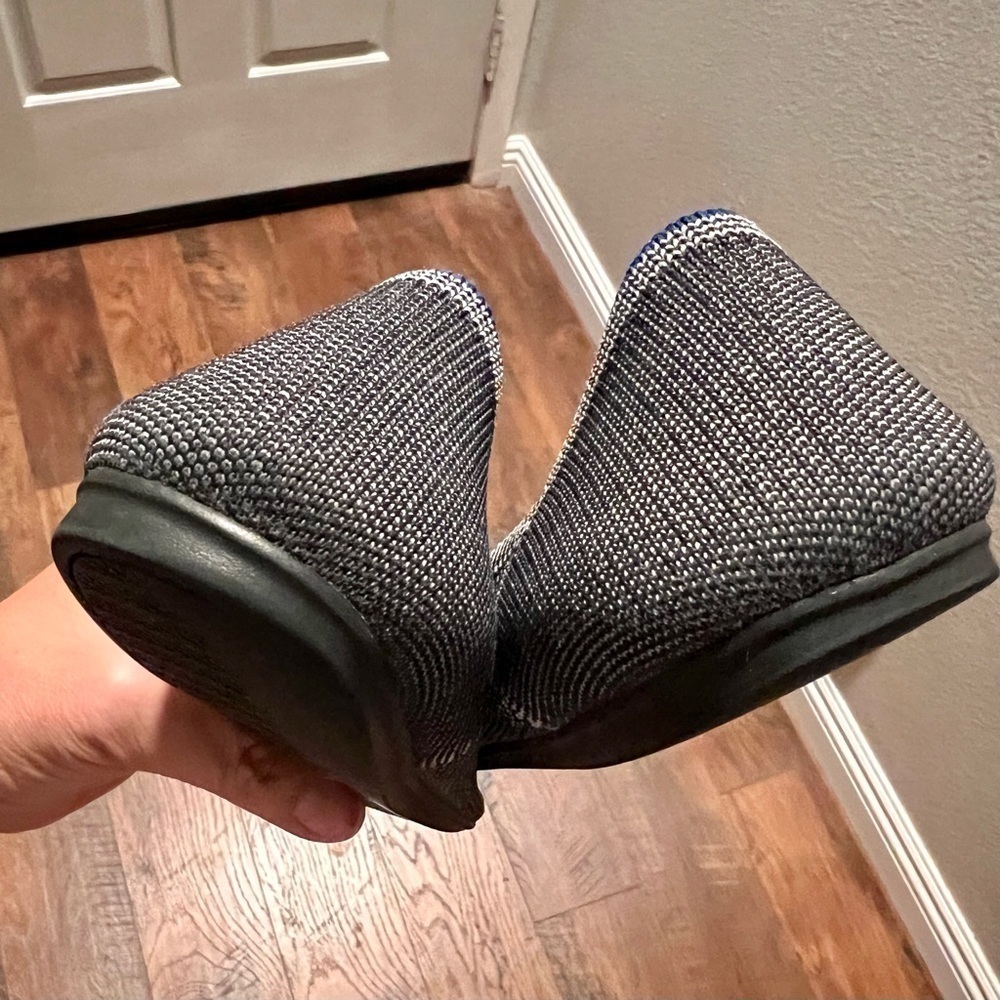 𝅺ROTHY’S grey ballet flats. Size 8W - Picture 5 of 8